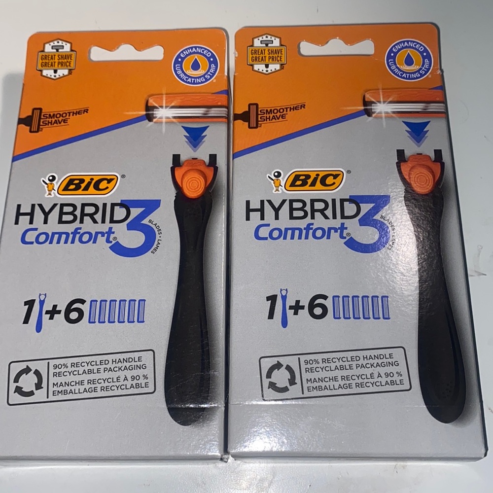 BIC Hybrid comfort 3 razor BUNDLE!!!